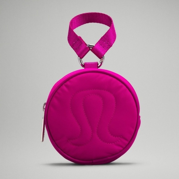 lululemon athletica Handbags - NWT Lululemon Logo Coin Pouch Ripened Raspberry Pink NEW in Packaging Purse